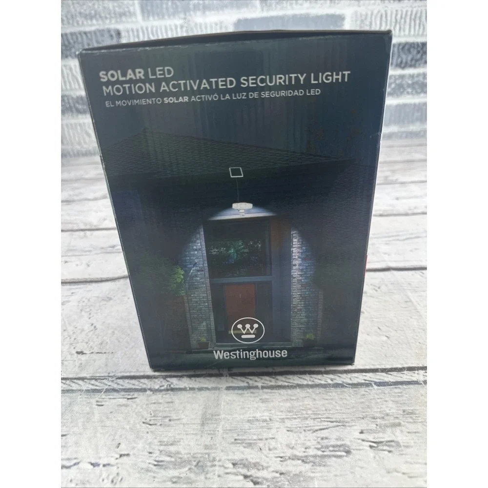 Westinghouse 2000 Lm Triple-Head Solar LED Motion Activated Security Light White